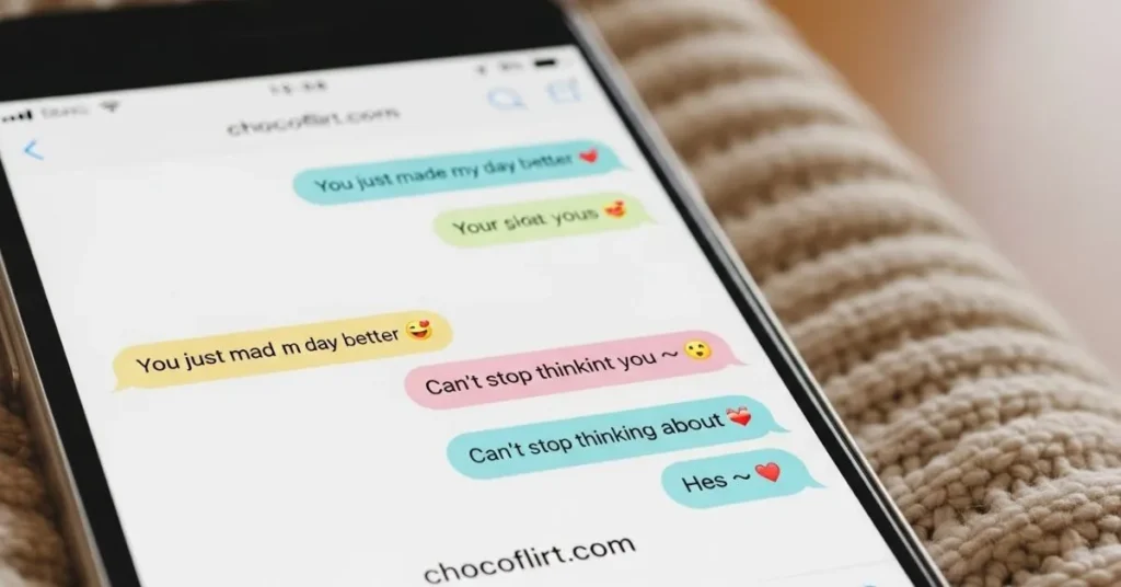 Flirty One-Liners for Quick Texts