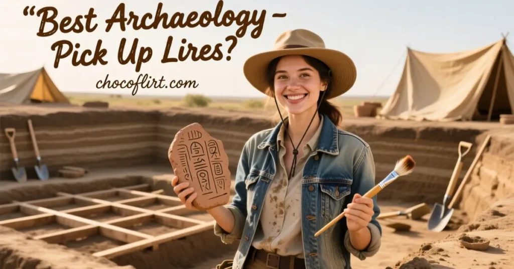 Best Archaeology Pick Up Lines
