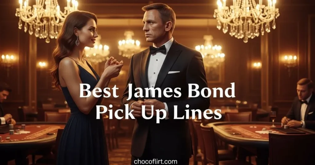 Best James Bond Pick Up Lines