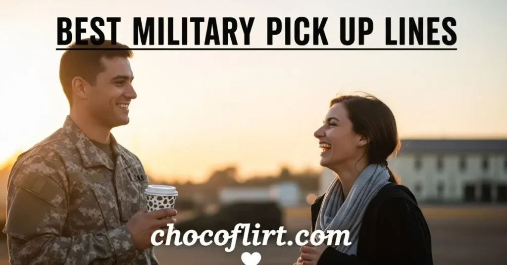 Best Military Pick Up Lines