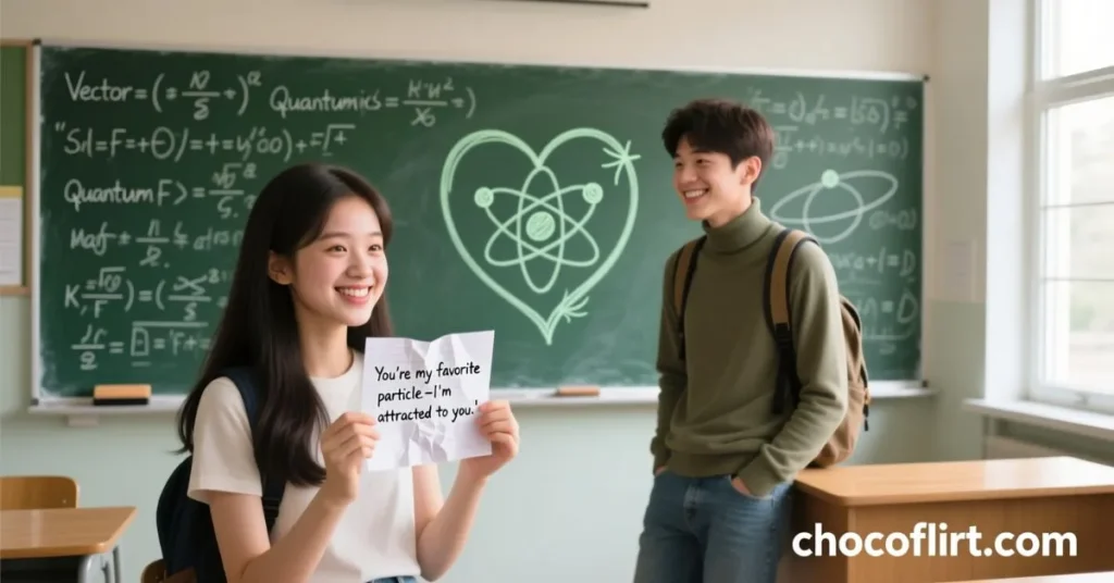 Cheesy Physics Pick Up Lines