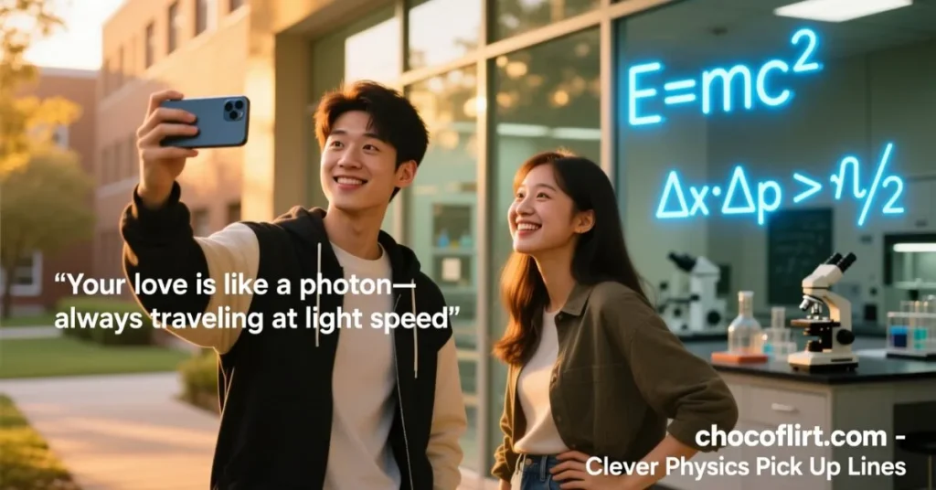 Clever Physics Pick Up Lines