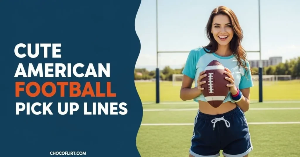 Cute American Football Pick Up Lines