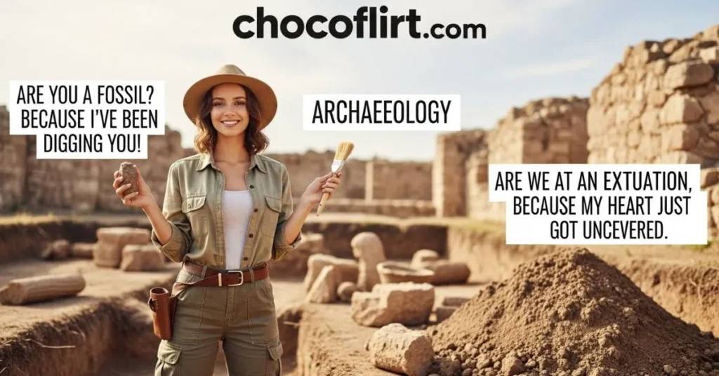 Cute Archaeology Pick Up Lines