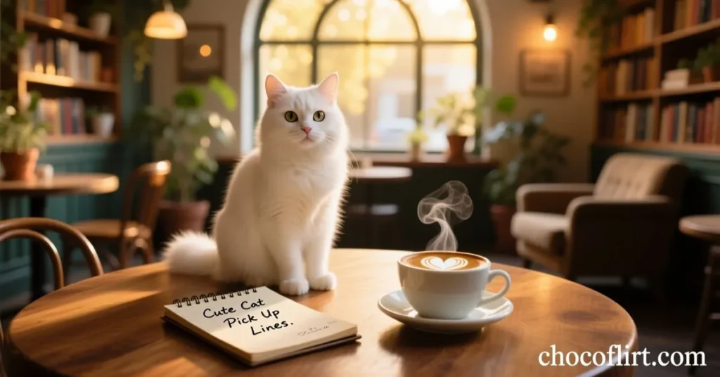 Cute Cat Pick Up Lines
