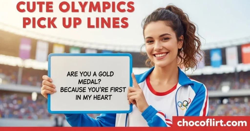 Cute Olympics Pick Up Lines