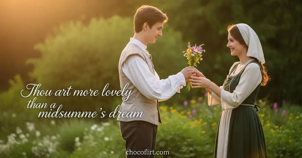 Cute Shakespeare Pick Up Lines