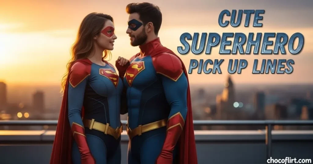 Cute Superhero Pick Up Lines