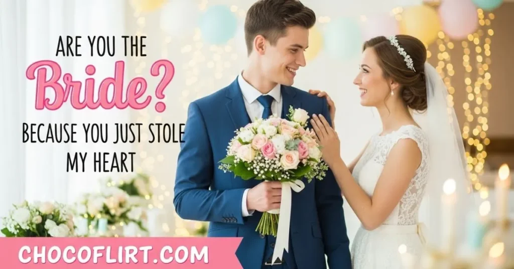 Cute Wedding Pick Up Lines