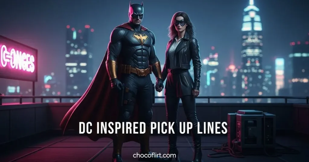 DC Inspired Pick Up Lines