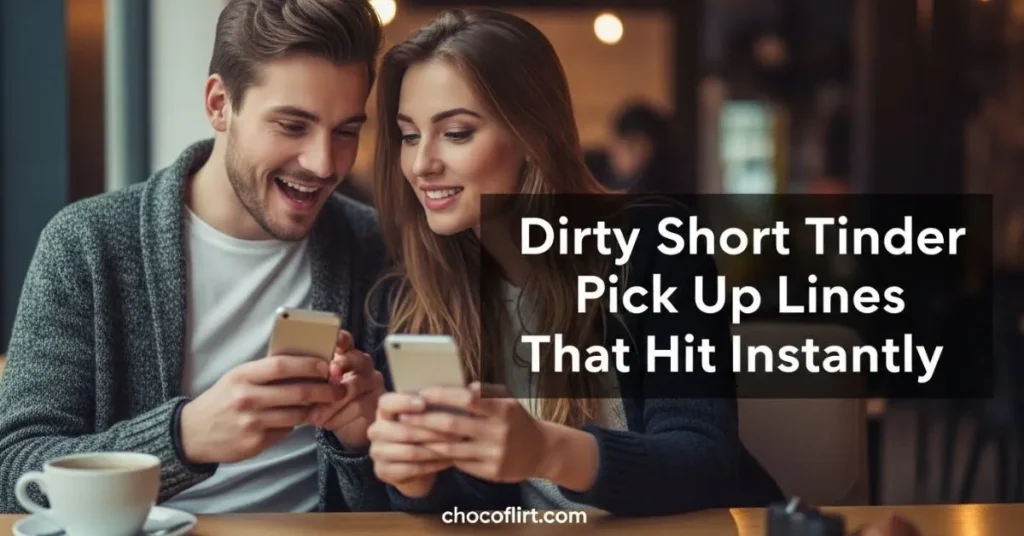 Dirty Short Tinder Pick Up Lines That Hit Instantly