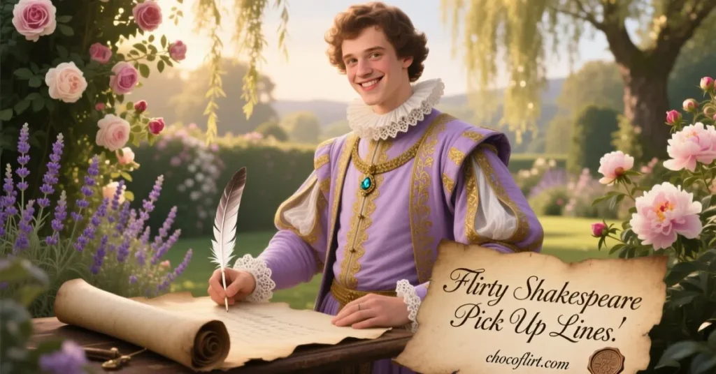 Flirty Shakespeare Pick Up Lines