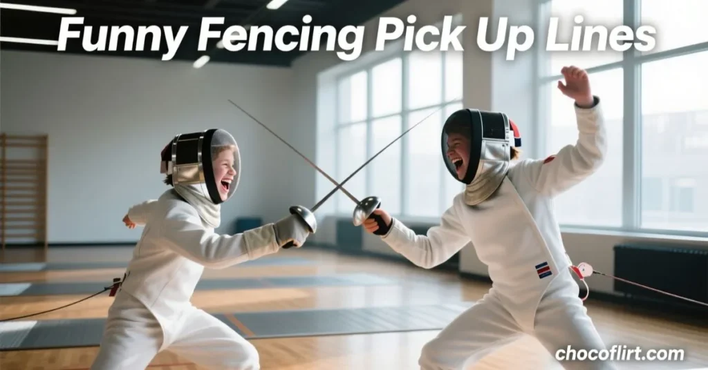 Funny Fencing Pick Up Lines