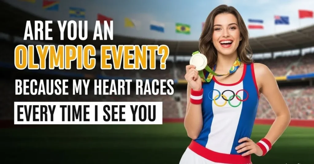 Funny Olympics Pick Up Lines