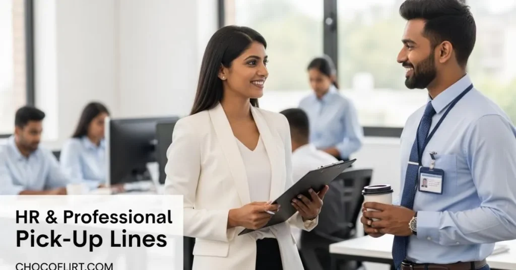 HR and Professional Pick Up Lines