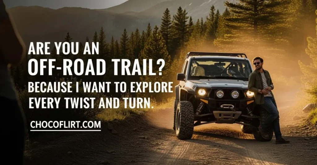 Off-Road Pick Up Lines