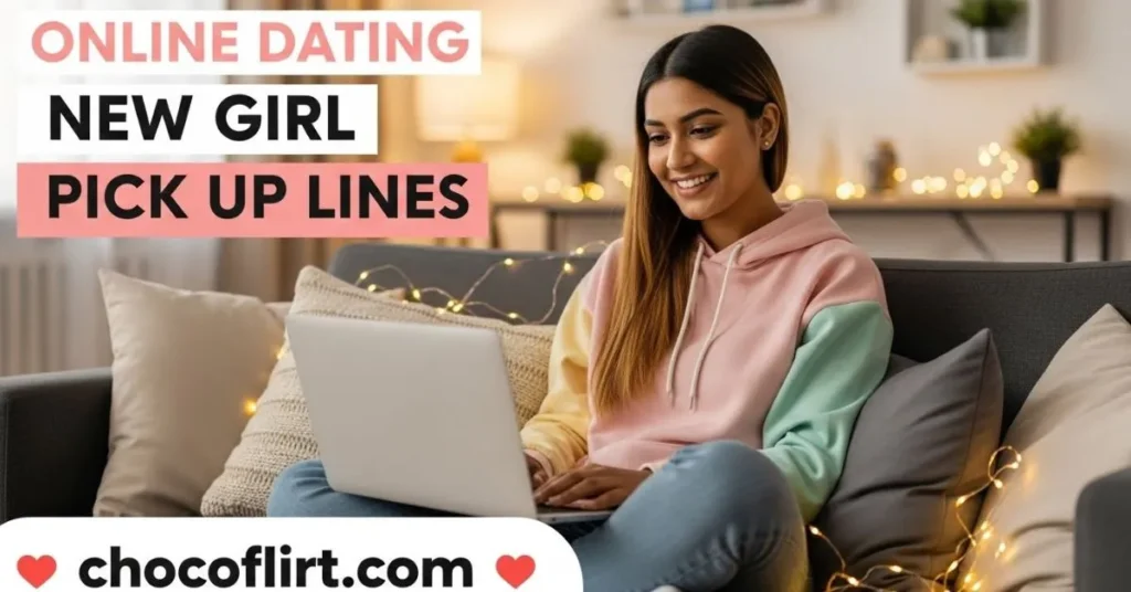 Online Dating New Girl Pick Up Lines