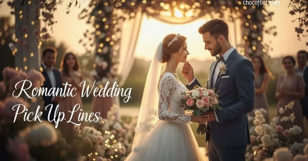 Romantic Wedding Pick Up Lines
