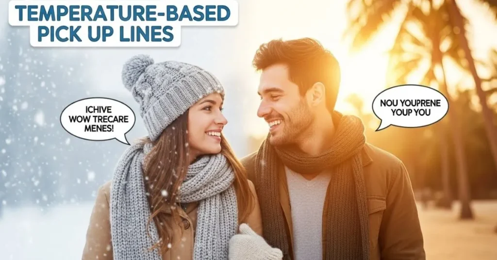 Temperature-Based Pick Up Lines