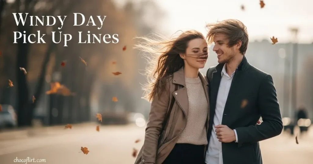 Windy Day Pick Up Lines