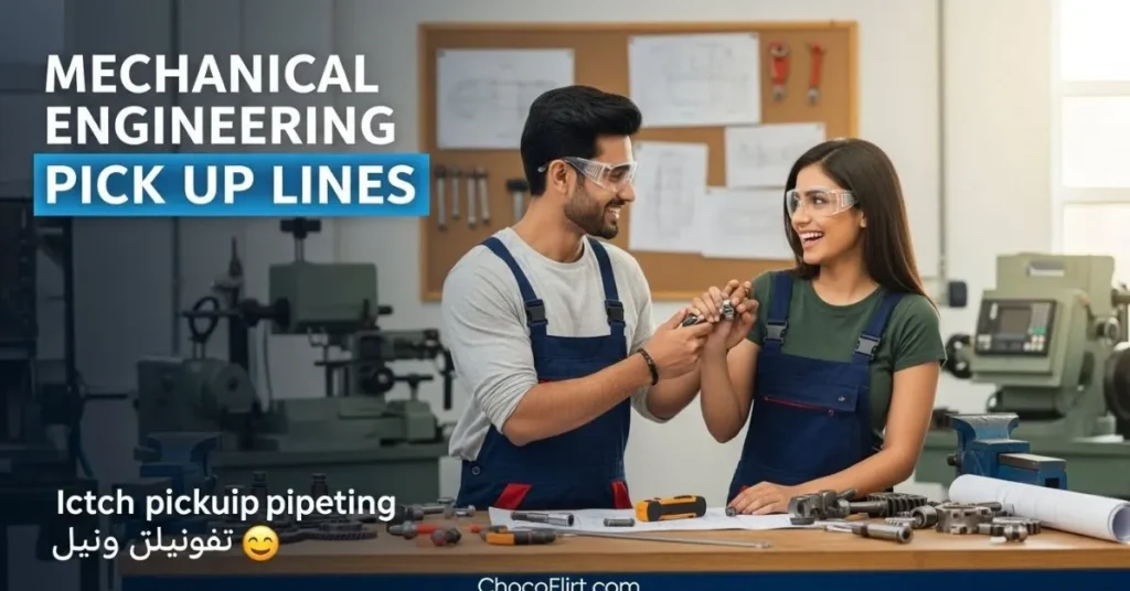 Mechanical Engineering Pick Up Lines