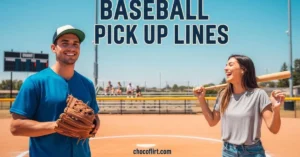Read more about the article 725+ Baseball Pick Up Lines [Funny, Flirty & Cute] for 2026