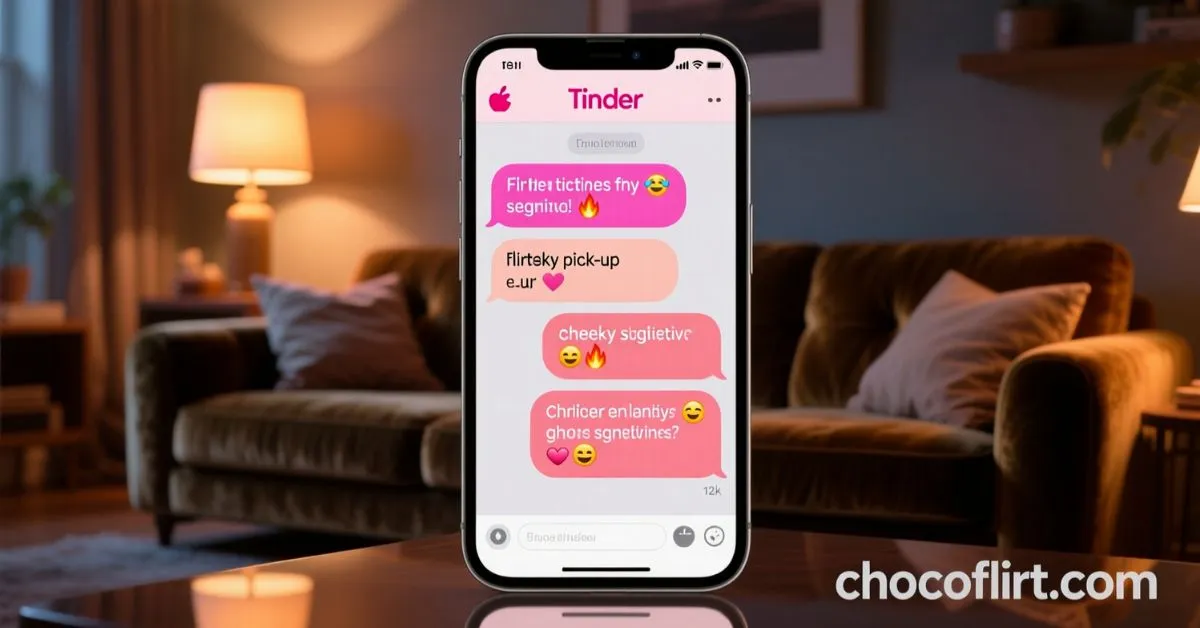 You are currently viewing 570+ Dirty Tinder Pick Up Lines [Funny, Flirty & Cute] (2026)