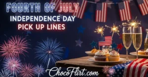 Read more about the article 179+ Fourth of July Independence Day Pick Up Lines for 2026