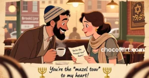 Read more about the article 99+ Jewish Pick Up Lines [Funny, Flirty & Cute] for 2026