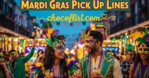 Read more about the article 629+ Mardi Gras Pick Up Lines [Funny, Flirty & Cute] for 2026
