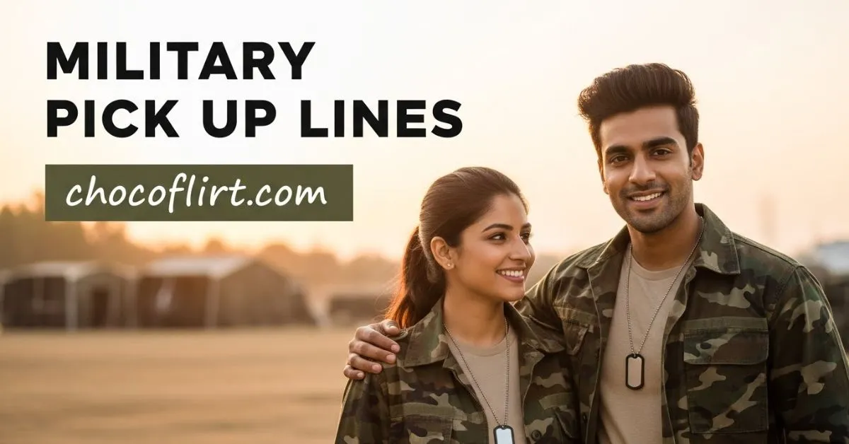 You are currently viewing 839+ Military Pick Up Lines [Funny, Flirty & Cute] for 2026