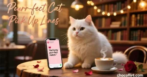Read more about the article Purr-fect Cat Pick Up Lines: Find Your Feline-Inspired Rizz