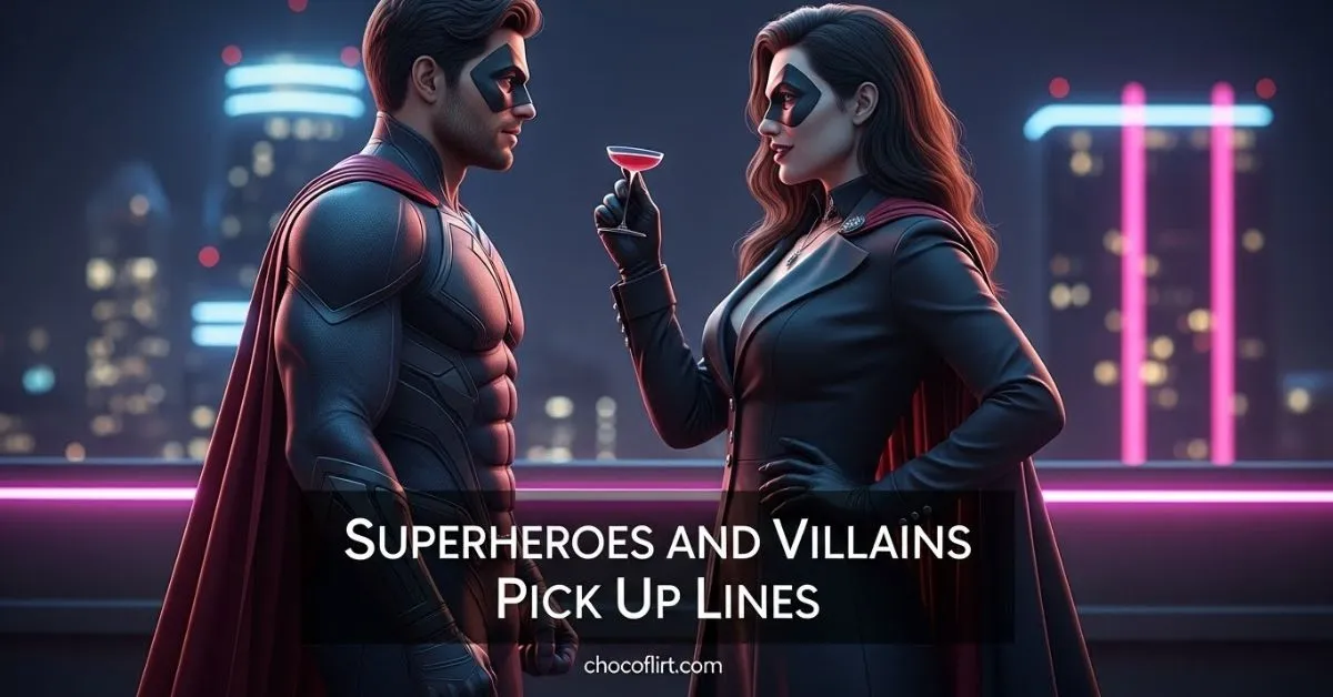 You are currently viewing 86+ Superheroes and Villains Pick Up Lines [Funny, Flirty & Cute] for 2026