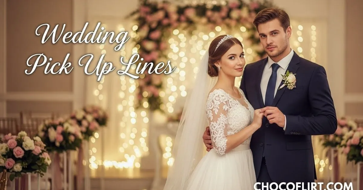 You are currently viewing 1005+ Wedding Pick Up Lines [Funny, Flirty & Cute] for 2026