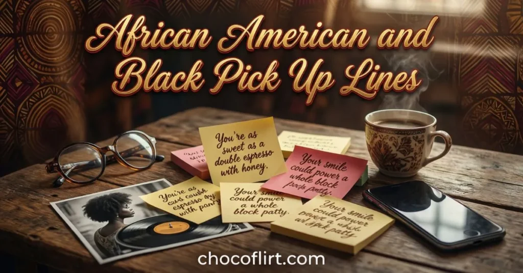 840+ African-American and Black Pick Up Lines for 2026