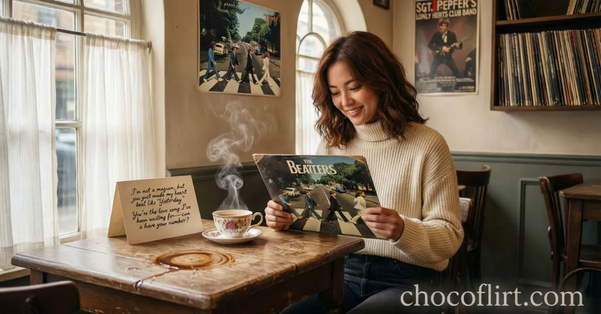 Read more about the article 862+ Beatles Pick Up Lines [Funny, Romantic & Cute] for 2026