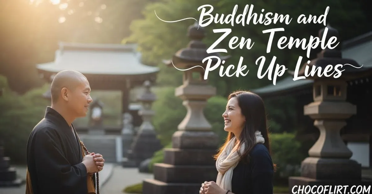 You are currently viewing 390+ Top Pick Up Lines Inspired by Buddhism and Zen Temples for 2026