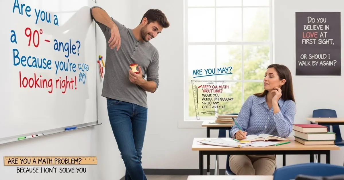 You are currently viewing 750+ Teacher Pick Up Lines That Are Smarter Than Your Average Joke